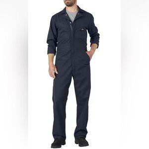 Dickies Men’s Flex Performance Long‎ Sleeve Coverall Dark Navy Sz XL Regular